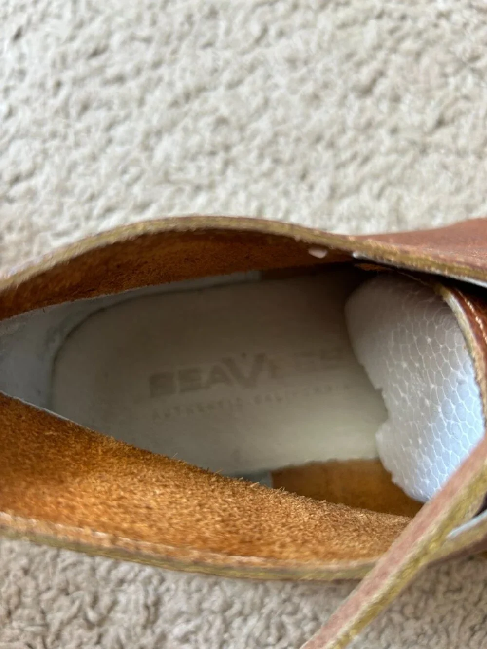 SEAVEES 3 Eye Brass Waxed Pebbled Leather Chukka 7